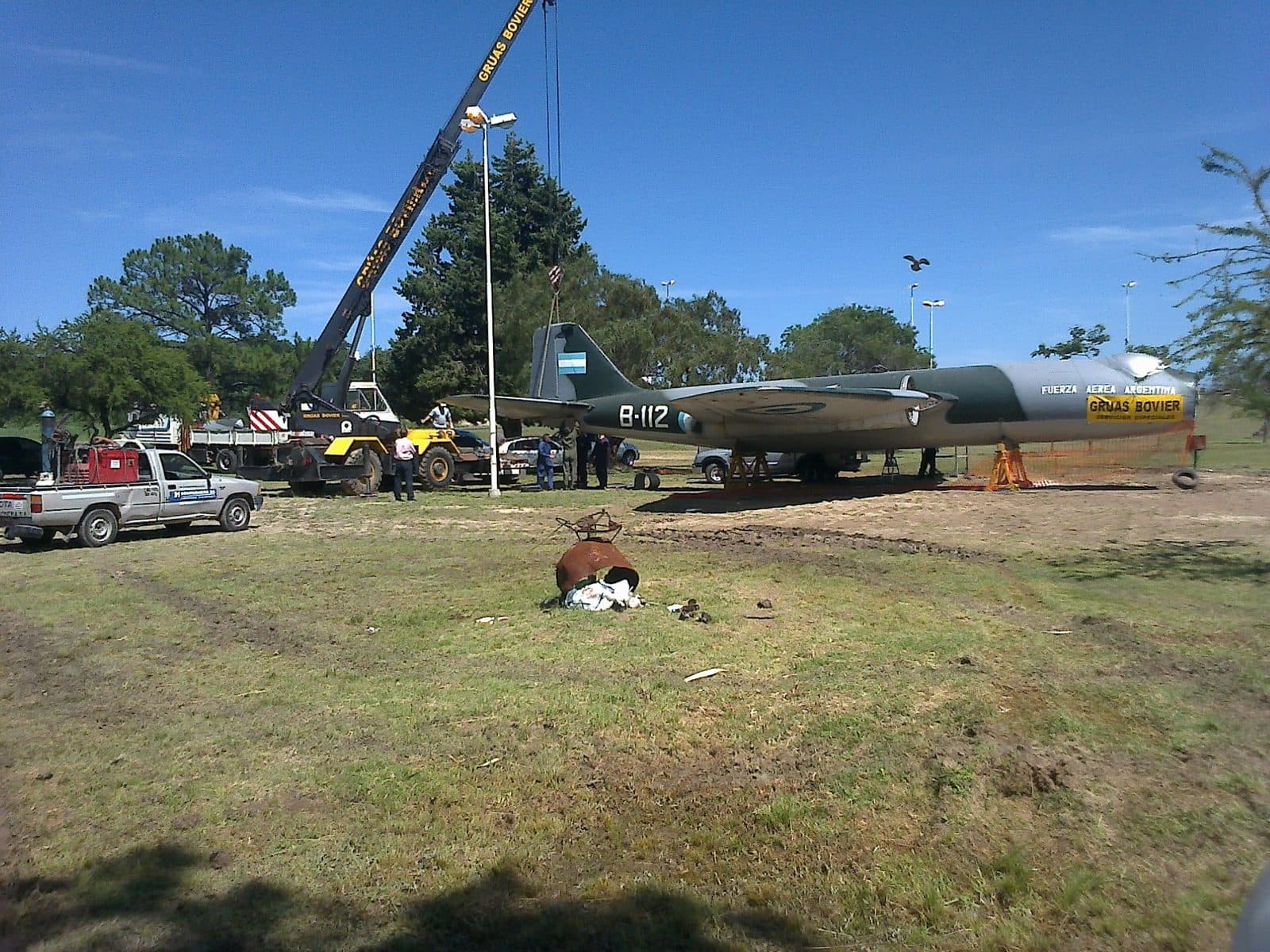Basamento y Montaje del Avión Canberra B-112 — imagen 10