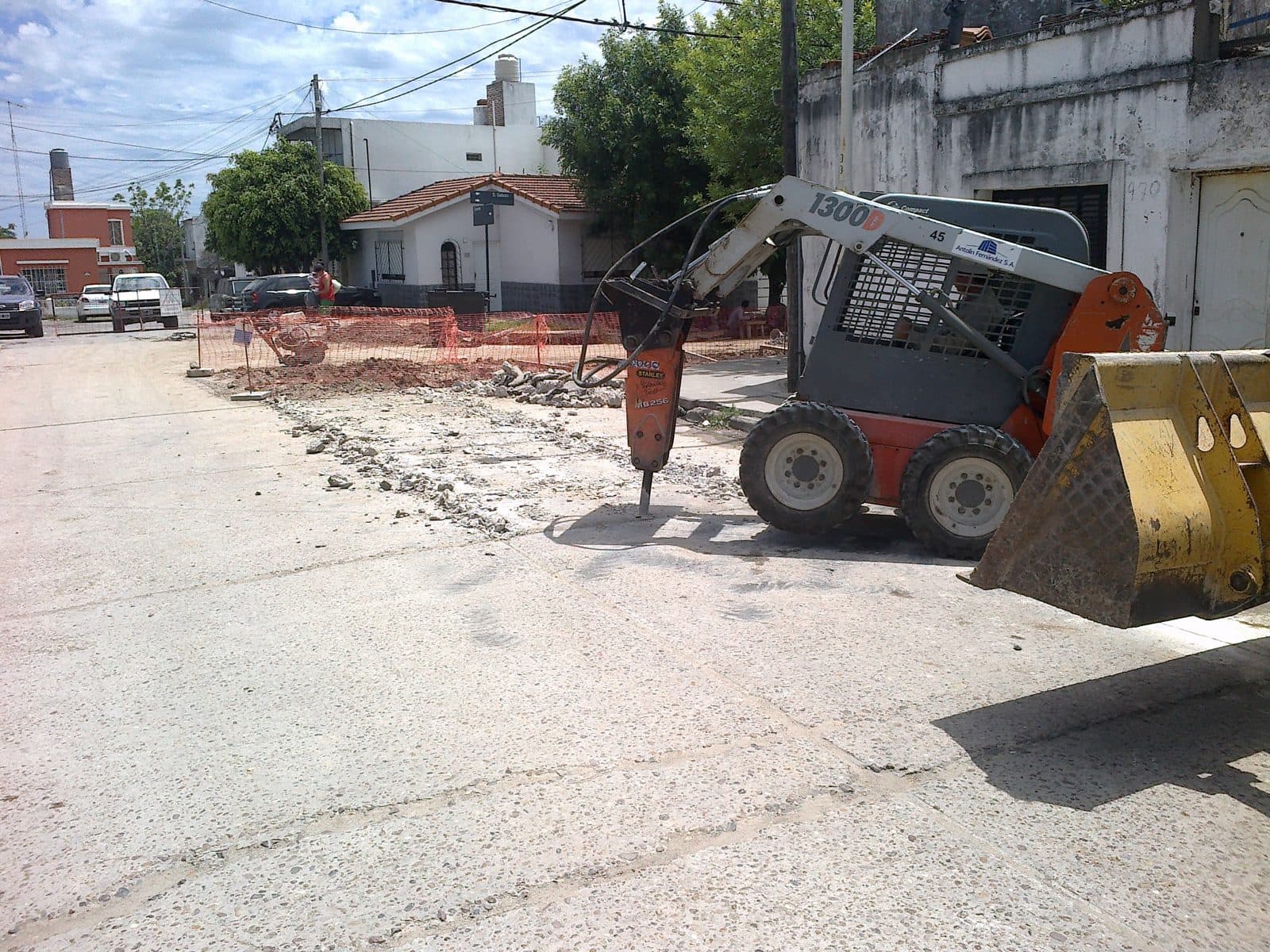 Desagües Pluviales Calle Cervantes — Paraná
